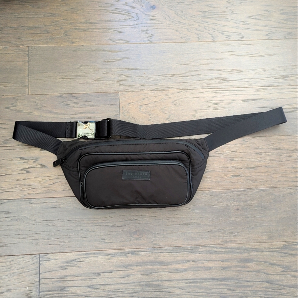 Ted Baker Unisex CARNIE Belt Bag Black